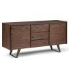 Lowry - Sideboard Buffet - Distressed Charcoal Brown