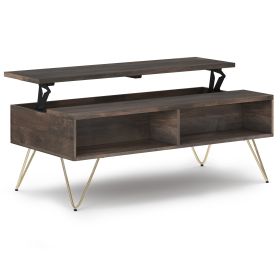 Hunter - Lift Top Coffee Table - Ebony