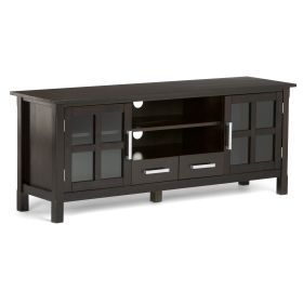 Kitchener - 60" Wide TV Media Stand - Hickory Brown