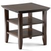 Acadian - End Table - Brunette Brown