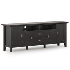 Redmond - 72" TV Media Stand - Hickory Brown