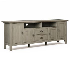 Redmond - 72" TV Media Stand - Distressed Grey