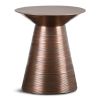 Sheridan - Metal Accent Table - Aged Copper