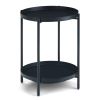 Monet - Metal End Table - Black