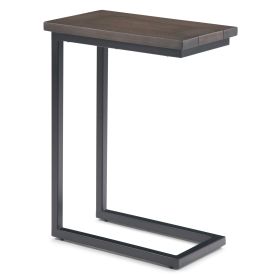 Skyler - C Side Table - Walnut Brown