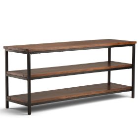 Skyler - TV Media Stand - Dark Cognac Brown