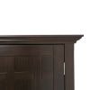 Bedford - Sideboard Buffet and Wine Rack - Dark Tobacco Brown