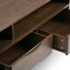 Harper - TV Media Stand - Walnut Brown