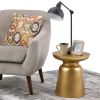 Toby - Metal Accent Table - Gold