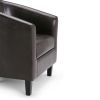 Austin - Tub Chair - Brown