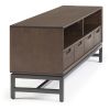 Banting - Mid Century Low TV Stand - Walnut Brown