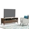 Harper - TV Media Stand - Walnut Brown