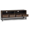 Banting - Mid Century Low TV Stand - Walnut Brown