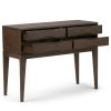 Harper - Hallway Console Table - Walnut Brown