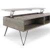 Hunter - Lift Top Coffee Table - Grey