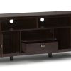 Artisan - 72" TV Media Stand - Tobacco Brown