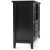 Artisan - Tall TV Media Stand - Black