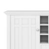 Bedford - Sideboard Buffet and Wine Rack - White