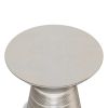 Sheridan - Metal Accent Table - Antique Silver