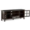 Kitchener - 60" Wide TV Media Stand - Hickory Brown