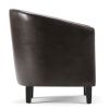 Austin - Tub Chair - Brown