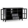 Artisan - Tall TV Media Stand - Black