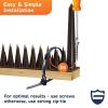 Anti Bird Cat Defender Repellent Outdoor Fence Spikes To Keep Birds Away