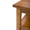 Warm Shaker - End Table - Light Golden Brown