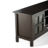 Kitchener - 60" Wide TV Media Stand - Hickory Brown