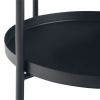 Monet - Metal End Table - Black