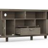 Artisan - 72" TV Media Stand - Distressed Grey