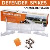 Anti Bird Spikes Repellent Pigeon Fence Kit Deterrent Spikes For Small Animal