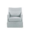 Skirted Swivel Chair