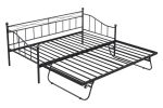 Metal Daybed with Pop-up Trundle