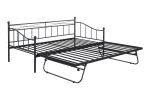 Metal Daybed with Pop-up Trundle