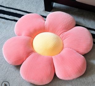 Bed and Breakfast Cushion Small Daisy Petal Cushion (Option: Flower 6petals pink-40cm)