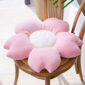 Bed and Breakfast Cushion Small Daisy Petal Cushion (Option: Pink cherry blossom-70cm)