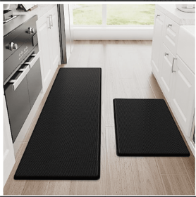 Floor Mats (Option: Black S-2PCS Set)