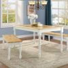 Kitchen Farmhouse Solid Wood Dining Bench