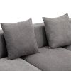 L-Shaped Sectional Luxury Modern Style Living Room Upholstery Sofa