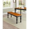 Kitchen Farmhouse Solid Wood Dining Bench